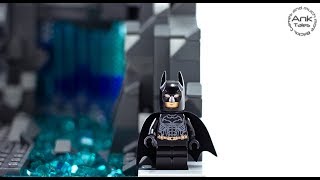 LEGO Batman Batcave Moc  Microscale Stop Motion Build [upl. by Kulseth536]