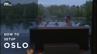 AU How To Set Up an MSpa 2023 FRAME SERIES  OSLO Hot Tub [upl. by Enail498]