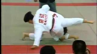 JUDO 1992 All Japan Yoko Tanabe 田辺 陽子 JPN  Rika Yazaki JPN [upl. by Jenilee]