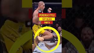 Calf kick defense  Soft block from Alex Pereira mma pereira calfkick [upl. by Jago857]