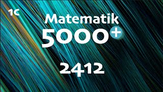 Matematik 5000 1c 2412 matte 1c [upl. by Klotz]