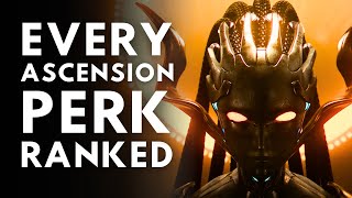 Stellaris 312 Ascension Perks Tier List [upl. by Odradlig]