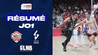 Cholet vs Lyon Villeurbanne  Résumé 20222023  LNB Officiel [upl. by Mahla]