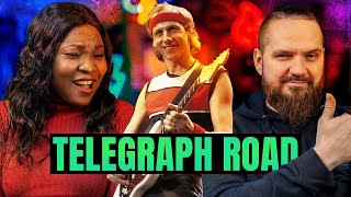 Our first time hearing Dire Straits  Telegraph Road Alchemy Live REACTION [upl. by Anabelle]