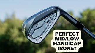 Review of the Srixon ZX5 irons from 2021 How good are these near perfect irons [upl. by Petronille]