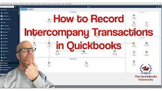 How to Record Intercompany Transactions in Quickbooks [upl. by Irrehc272]