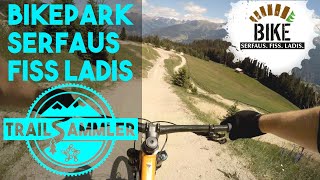 Bikepark Serfaus Fiss Ladis  Strada del Sole rot Wiedergutmachung nach Sturz vor Jahren [upl. by Heinrich]