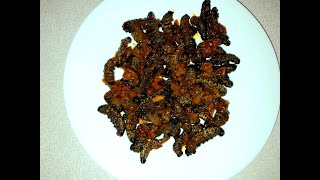 How to cook delicious Mopane wormsMadoraAmacimbi MasonjaMashonzha [upl. by Vories598]