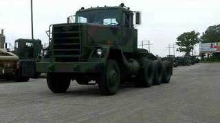 M920 AM General 20 Ton 8x6 Tractor Truck [upl. by Hilary]