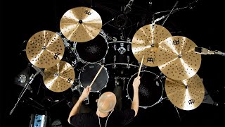 Meinl Cymbals  Pure Alloy Extra Hammered  Jerry Roe Demo No 1 [upl. by Charline]