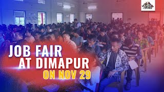 NCSC FOR DIFFERENTLY ABLED DIMAPUR TO ORGANIZE JOB FAIR IN DIMAPUR ON NOV 29 [upl. by Hsreh349]