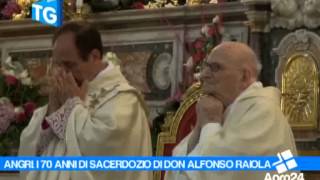 Angri Salerno I 70 anni di sacerdozio di Don Alfonso Raiola [upl. by Reviere806]