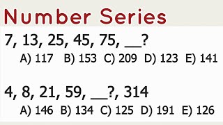 NUMBER SERIES  Numerical Reasoning Test AFPSAT CSE UPCAT PMA LET [upl. by Leopoldeen]