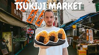 JAPANESE STREET FOOD TOUR  Tsukiji Market [upl. by Erwin792]