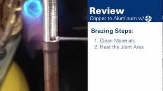 How to Braze Aluminum to Copper [upl. by Garlen]