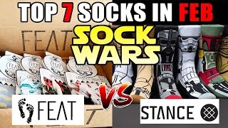 FEAT SOCKS ARE BETTER THAN STANCE SOCKS SOCK WARS [upl. by Roswald]