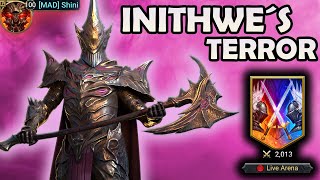 King Inithwe Scaring My Enemies In Live Arena  Must Ban I Raid Shadow Legends [upl. by Weissman]