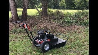 DR Brush and Field Mower Review  Land Clearing  Brush Clearing [upl. by Nnomae]