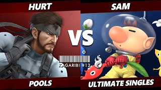 Kagaribi 12  Hurt Snake Vs Sam Olimar Smash Ultimate  SSBU [upl. by Chrysler]