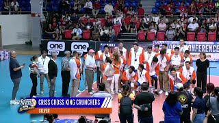 Silver medalists Criss Cross King Crunchers Awarding Ceremony  2024 SPIKERS’ TURF OPEN CONFERENCE [upl. by Neerahs661]