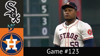 Astros VS White Sox Condensed Game 81824 [upl. by Aenal514]