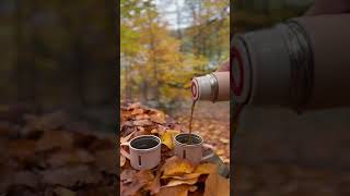 Bakuriani Didvelide ormanda kahve In the forest coffee from the camp thermos [upl. by Mchenry]