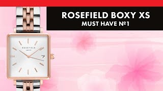 Женские часы Rosefield Boxy XS  must have №1 в вашей коллекции [upl. by Aremihc150]