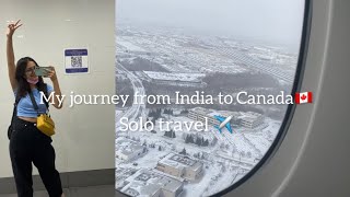 Moving to Canada🇨🇦 New Beginning  India to Canada🍁 [upl. by Blisse]