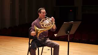 LMEA AllState Etudes for Horn Set 1 [upl. by Ahsilac]