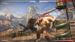 MK9 Scorpion vs MKX Scorpion vs MK11 Scorpion [upl. by Oicaro]