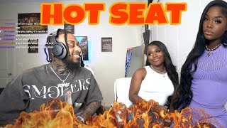 DreDaTopic Gets Put In A “HOT SEAT” By This Baddie Live On Stream [upl. by Eidde169]