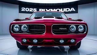 Unveiling the AllNew 2025 Plymouth Barracuda  The King of Muscle Cars [upl. by Sokil]