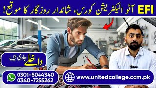 EFI Auto Electrician Course in Rawalpindi Pakistan  HighDemand Skills amp Career Growth [upl. by Seerdi325]