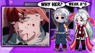 Hashiras  Upper Moons react to Chainsaw Man [upl. by Chastity]