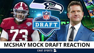 Todd McShay Mock Draft Reaction 2022 NFL Draft For Rounds 12  Evan Neal 9 Seahawks Draft Rumors [upl. by Georgie]