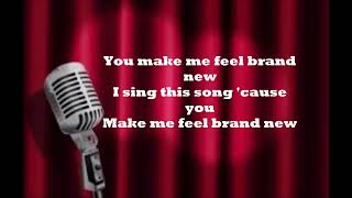 KARAOKE THE STYLISTICS YOU MAKE ME FEEL BRAND NEW original [upl. by Annohsat]