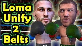 Vasiliy Lomachenko unify lightweight titles by defeating Jose Pedraza [upl. by Dieterich]