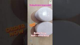 Anti  acne amp Detan Soap availabletrending trendingshorts wholesale skincare organics [upl. by Greenstein684]