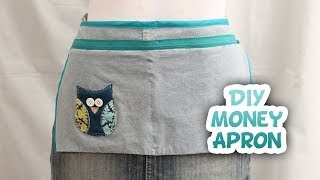 Upcycled Money Apron  How to  Whitney Sews [upl. by Baldwin]