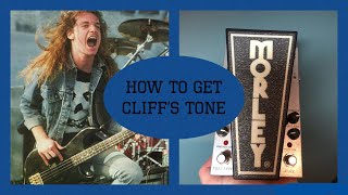 How To Get Cliff Burtons Bass Tone Morley 2020 Power Fuzz Wah Review [upl. by Urana621]