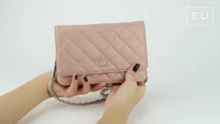 Bolsa Chanel Woc Rosa  Etiqueta Única [upl. by Dadinirt]