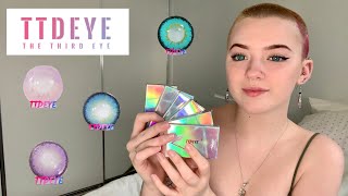 TTDEYE COLOUR CONTACT REVIEW  worth the hype [upl. by Anrol61]