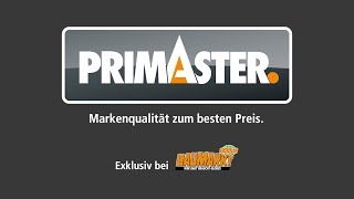 Globus Baumarkt  Produktvideo  Primaster Gartengeräte [upl. by Nimzzaj]