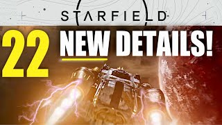 STARFIELD  22 NEW details just revealed [upl. by Adriane]