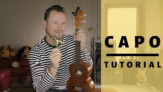 Ukulele Capo  Tutorial  Recommendations [upl. by Enirbas]