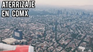 Aterrizaje en Ciudad de México  2022 CDMX 🇲🇽 Aeropuerto Benito Juárez [upl. by Hillyer204]