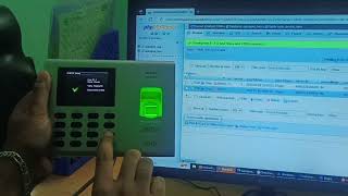 Zkteco Time Attendance Software Setup and Configuration Full  Data sent by API [upl. by Noeled]