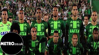 Tributes flood in for Chapecoense players and victims of plane crash in Colombia  Metrocouk [upl. by Hesky]