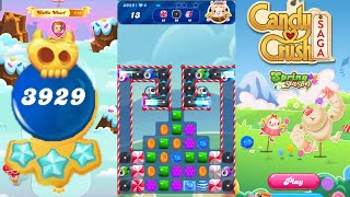 Candy crush saga level 3929 ।Super Hard level। No boosters। Candy crush 3929 help। Sudheer CC Gaming [upl. by Gan]