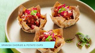 Brandt Spanish Chorizo and Potato Cups [upl. by Sochor]